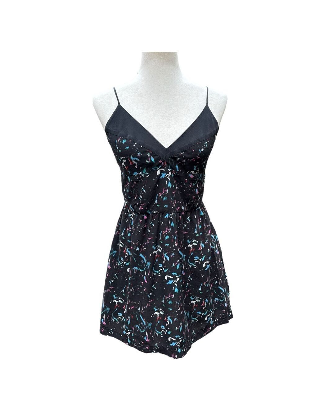 MYNE Silk Mini Dress Size 6 Y2K Indie Designer Party Cocktail Core Aesthetic - Picture 4 of 13